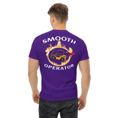 Forklift Superhero in Flames Smooth Operator GW Classic tee