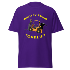 Forklift Ninja Whiskey Tango Forklift GY Classic tee