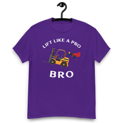 Forklift Superhero Lift Like a Pro Bro GW Classic tee