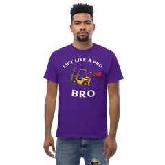 Forklift Superhero Lift Like a Pro Bro GW Classic tee