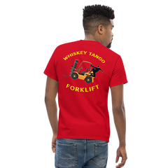 Forklift Ninja Whiskey Tango Forklift GY Classic tee