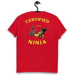 Forklift Ninja Certified Forklift Ninja GY Classic tee