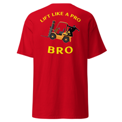 Forklift Ninja Lift Like a Pro Bro GY Classic tee