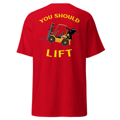 Forklift Ninja You Should Lift Classic tee