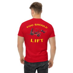 Forklift Superhero You Should Lift RY Classic tee