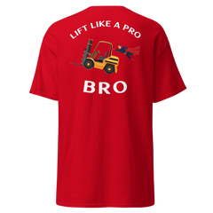 Forklift Superhero Lift Like a Pro Bro GW Classic tee