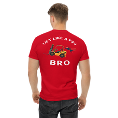 Forklift Superhero Lift Like a Pro Bro GW Classic tee