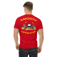 Twin Forklift Skull In Smooth Operator YY Classic tee