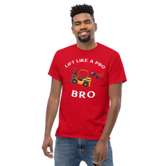 Forklift Superhero Lift Like a Pro Bro GW Classic tee