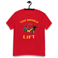 Forklift Ninja You Should Lift GY Classic tee