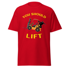 Forklift Ninja You Should Lift GY Classic tee