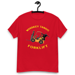 Forklift Ninja Whiskey Tango Forklift GY Classic tee