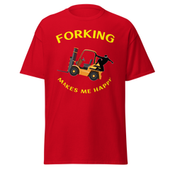 Forklift Ninja, Forking Makes Me Happy GY Classic tee