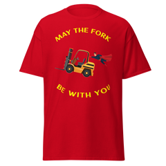 Forklift Superhero, May the Fork Be with You GY Classic tee