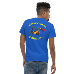 Forklift Superhero Whiskey Tango Forklift GY Classic tee