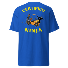 Forklift Ninja Certified Forklift Ninja GY Classic tee