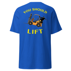 Forklift Ninja You Should Lift Classic tee