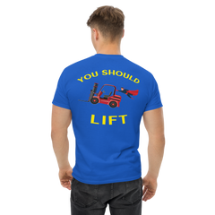 Forklift Superhero You Should Lift RY Classic tee