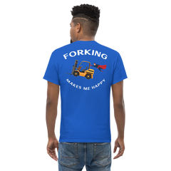 Forklift Superhero Forking Makes Me Happy GW Classic tee