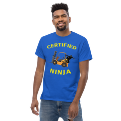 Forklift Ninja Certified Forklift Ninja GY Classic tee