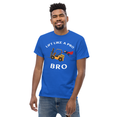 Forklift Superhero Lift Like a Pro Bro GW Classic tee