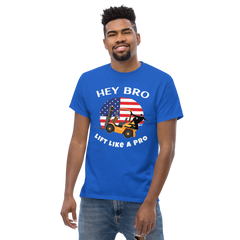 American Forklift Ninja, Hey Bro Lift Like a Pro GW Classic tee