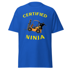 Forklift Ninja Certified Forklift Ninja GY Classic tee