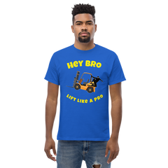 Forklift Ninja Hey Bro Lift Like a Pro GY Classic tee