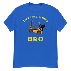 Forklift Ninja Lift Like a Pro Bro GY Classic tee