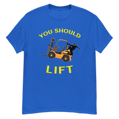 Forklift Ninja You Should Lift GY Classic tee