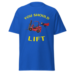 Forklift Superhero You Should Lift RY Classic tee