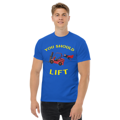 Forklift Superhero You Should Lift RY Classic tee