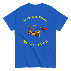 Forklift Superhero, May the Fork Be with You GY Classic tee