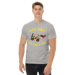 Forklift Superhero Hey Bro Lift Like a Pro Classic tee