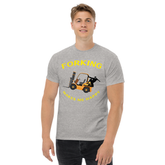 Forklift Ninja, Forking Makes Me Happy GY Classic tee