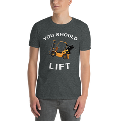 Forklift Ninja You Should Lift GW Short-Sleeve Unisex T-Shirt