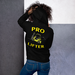 Forklift Ninja Pro Lifter YY Unisex Hoodie