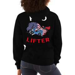 American Forklift Superhero Pro Lifter WBR Unisex Hoodie