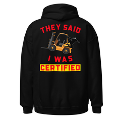 Forklift Ninja Forklift Certified GR Unisex Hoodie