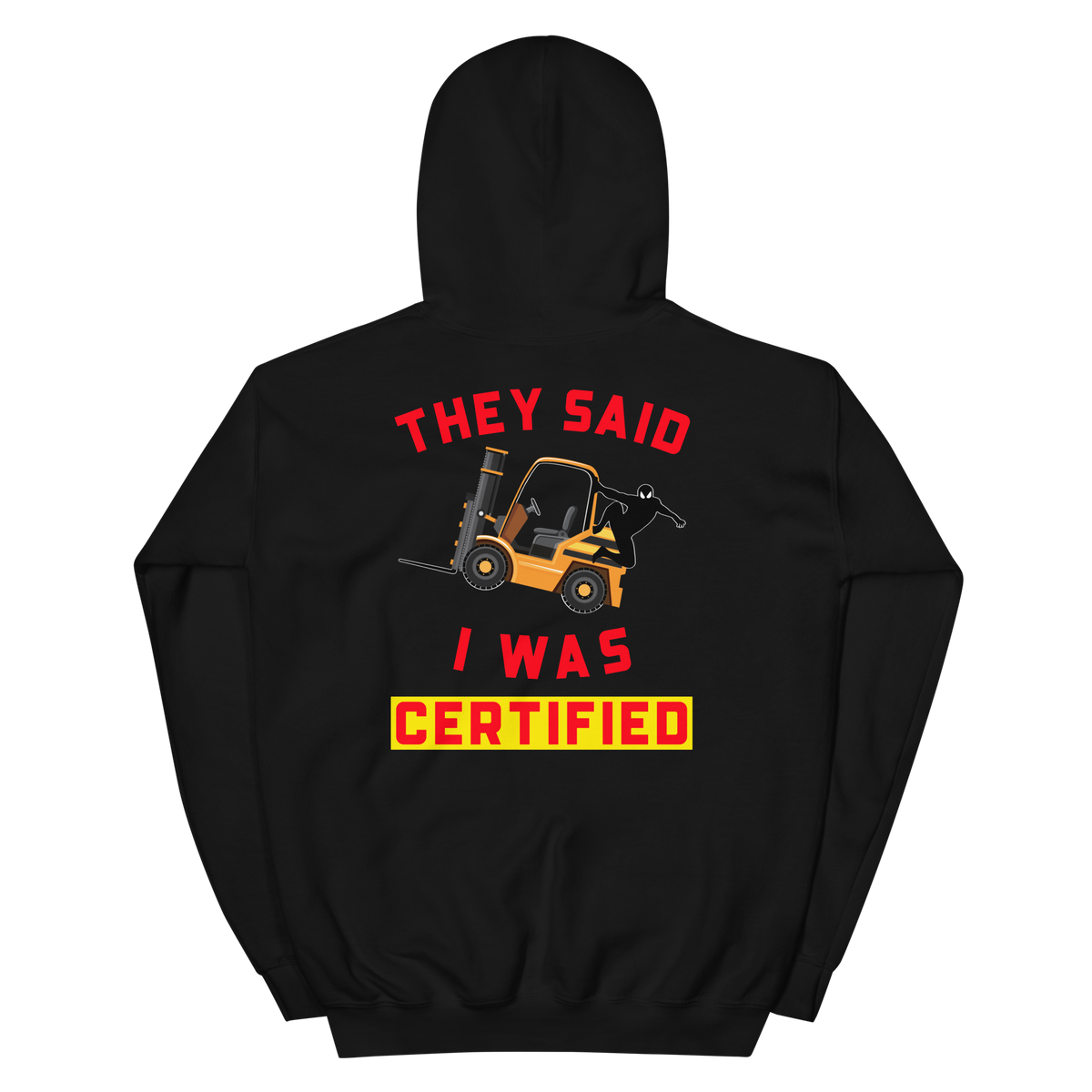 Forklift Ninja Forklift Certified GR Unisex Hoodie