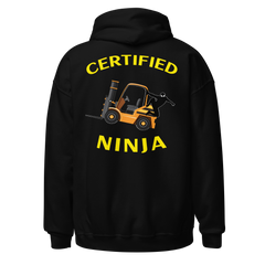 Forklift Ninja Certified Forklift Ninja GY Unisex Hoodie