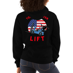 Forklift Ninja You Don't Even Lift BR Unisex Hoodie