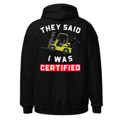 Forklift Ninja Forklift Certified YW Unisex Hoodie