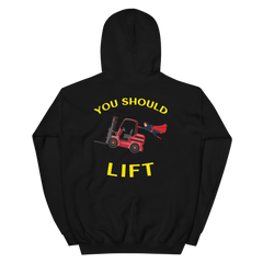 Forklift Superhero You Should Lift RY Unisex Hoodie