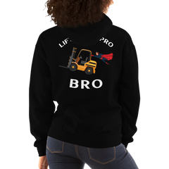 Forklift Superhero Lift Like a Pro Bro GW Unisex Hoodie