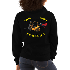 Forklift Superhero Whiskey Tango Forklift GY Unisex Hoodie