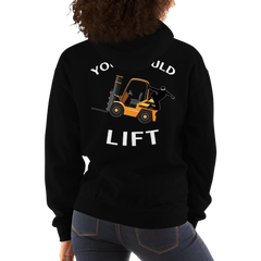 Forklift Ninja You Should Lift GW Unisex Hoodie