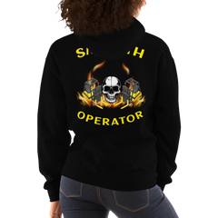 Twin Forklift Skull In Smooth Operator YY Unisex Hoodie