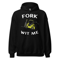 Forklift Ninja Fork Wit Me YW Unisex Hoodie