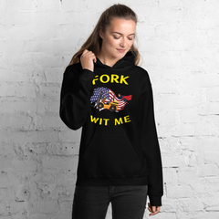 American Forklift Superhero Fork Wit Me GY Unisex Hoodie